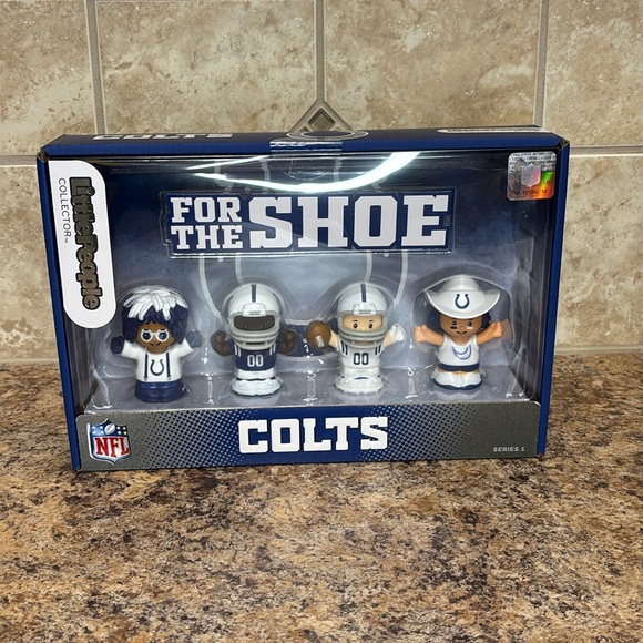 Fisher-Price Other - Fisher Price Little People Set Collector NFL Indianapolis COLTS NIB